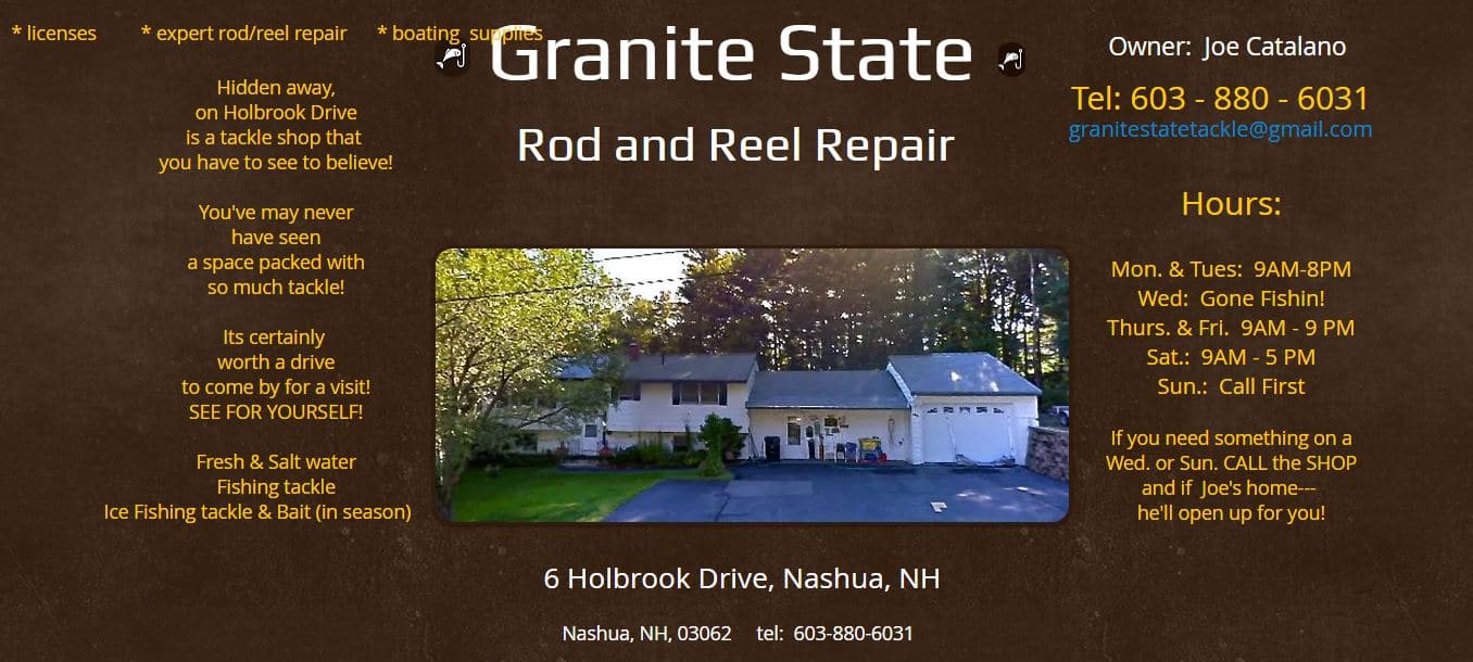 Granite State Rod and Reel - Lone Pine Hunter's Club, Inc.Lone
